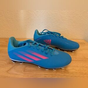 Adidas X Speedflow FxG - Women’s 6.5 - Sky Rush-Shock Pink